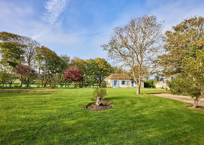 La Chaumière Bleue - Maison à 7min à Pied * Manvieux