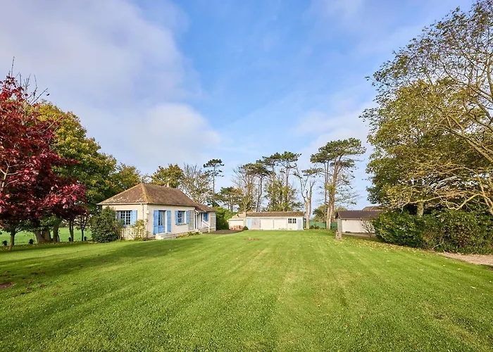 La Chaumière Bleue - Maison à 7min à Pied * Manvieux